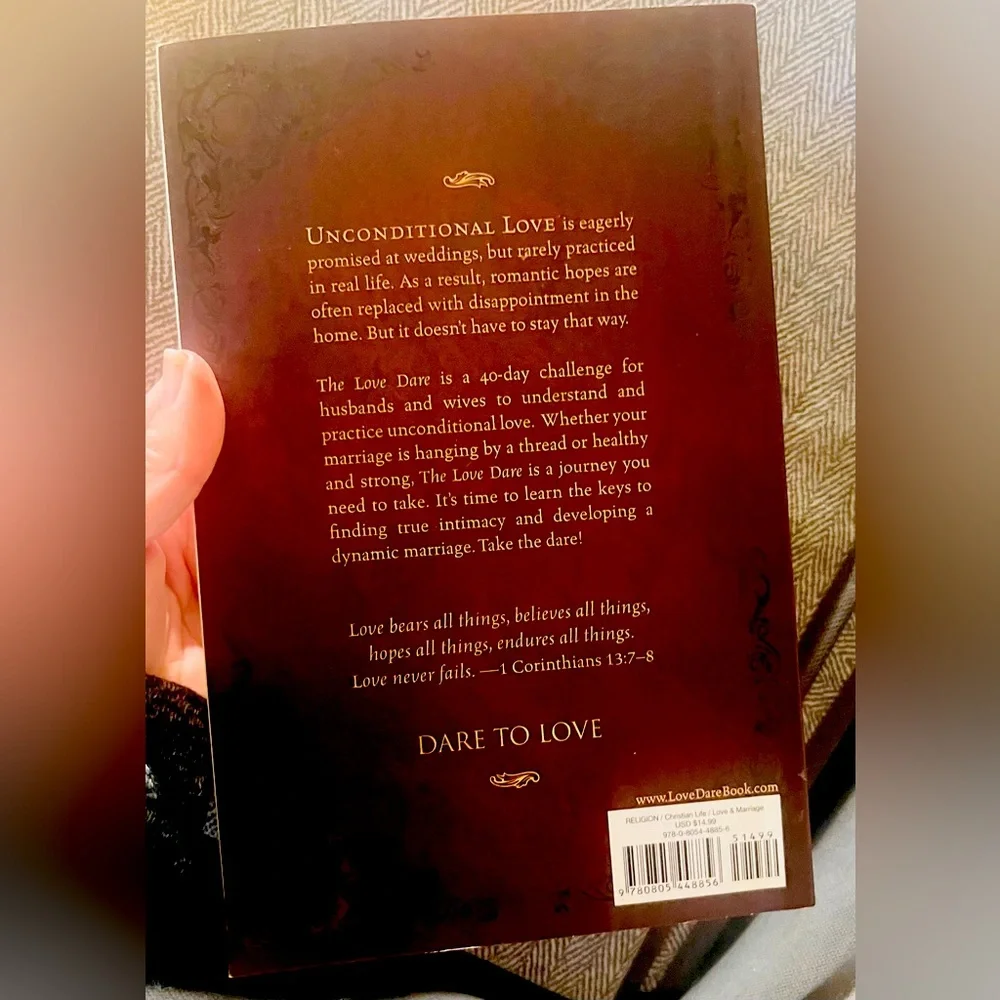 New Love Dare book/ workbook
